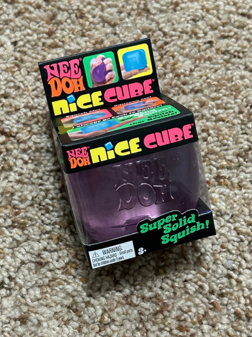 NeeDoh Nice Cube Purple